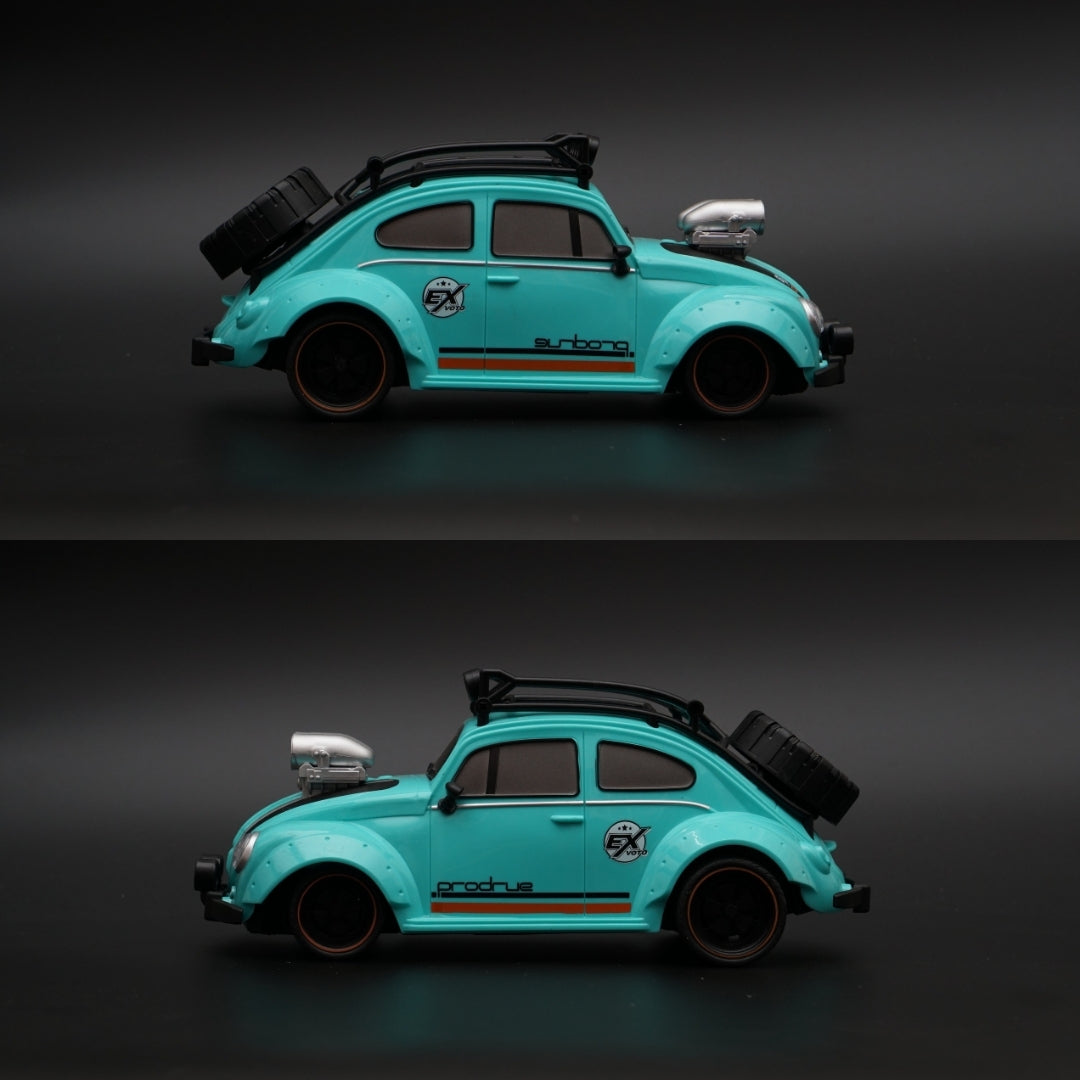 1:24 Beetle Remote control , Blue - Kunju Vandi