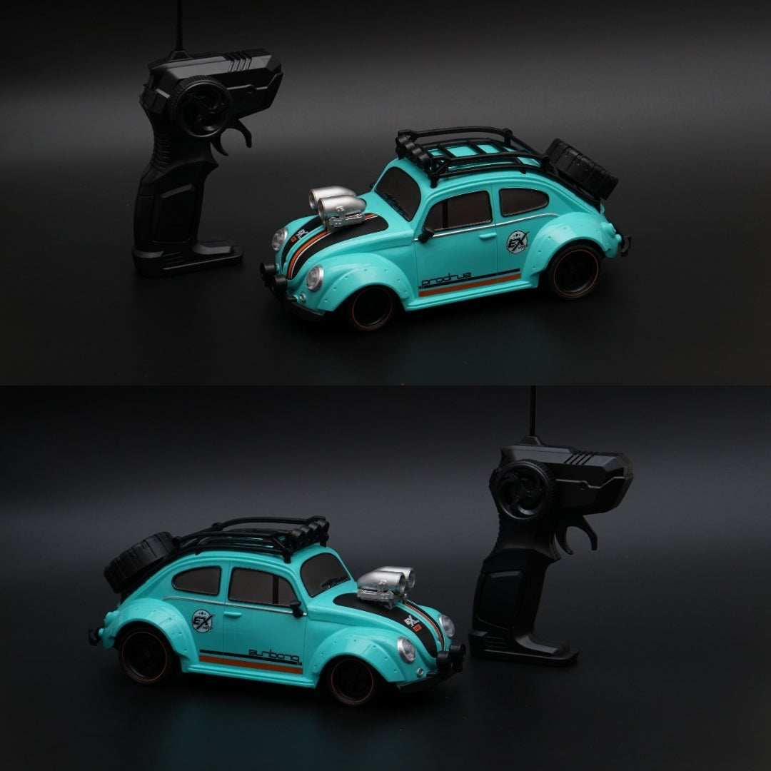 1:24 Beetle Remote control , Blue - Kunju Vandi