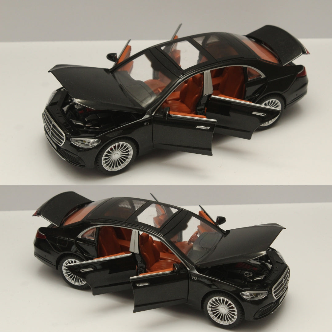 1:24 Benz S Class , Premium Quality Diecast - Kunju Vandi