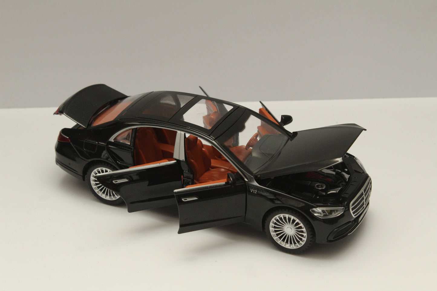 1:24 Benz S Class , Premium Quality Diecast - Kunju Vandi
