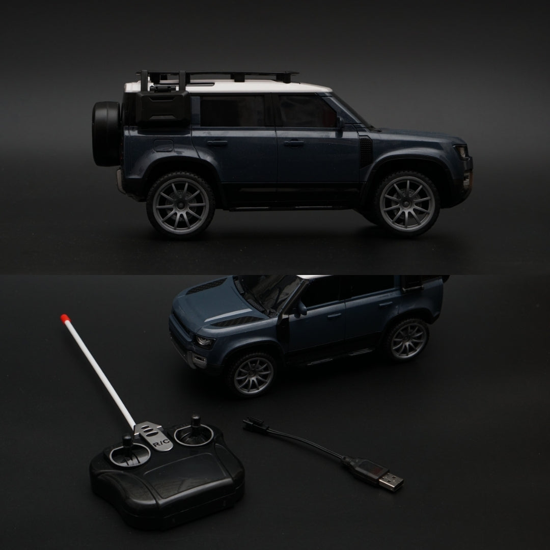 1:24 Defender Remote control , Blue - Kunju Vandi