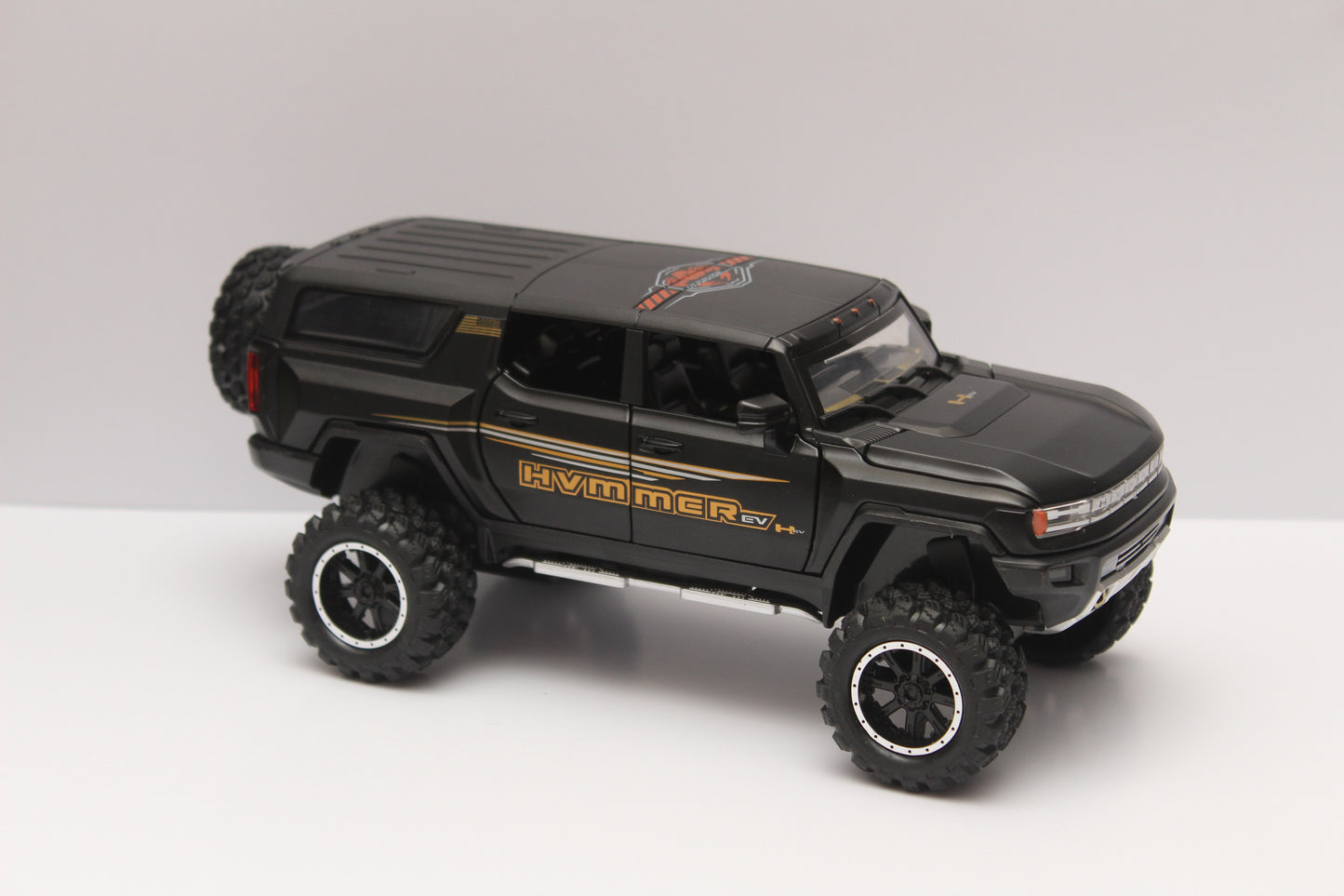 1:24 Hummer Ev Diecast , Premium Quality , Black - Kunju Vandi