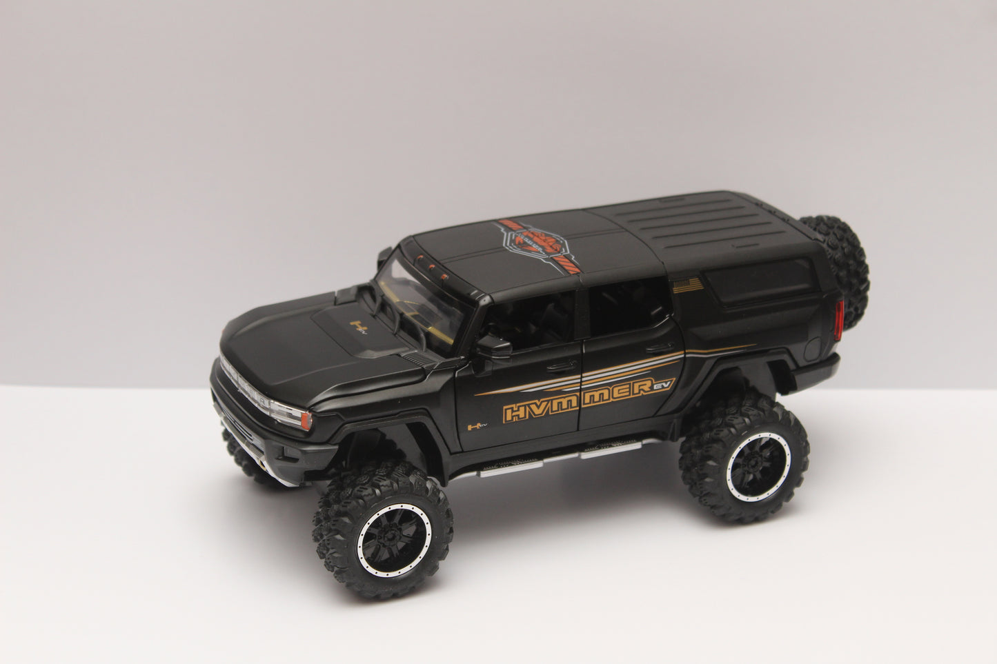 1:24 Hummer Ev Diecast , Premium Quality , Black - Kunju Vandi