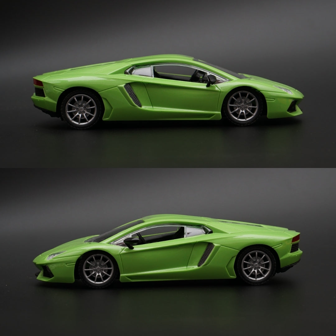 1:24 Lambo Remote control , Green - Kunju Vandi