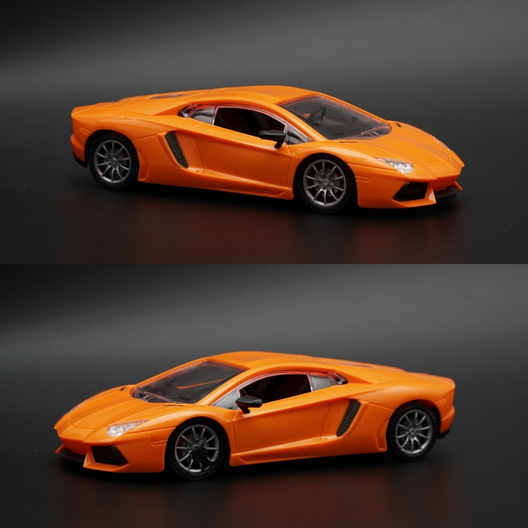1:24 Lambo Remote control , Orange - Kunju Vandi