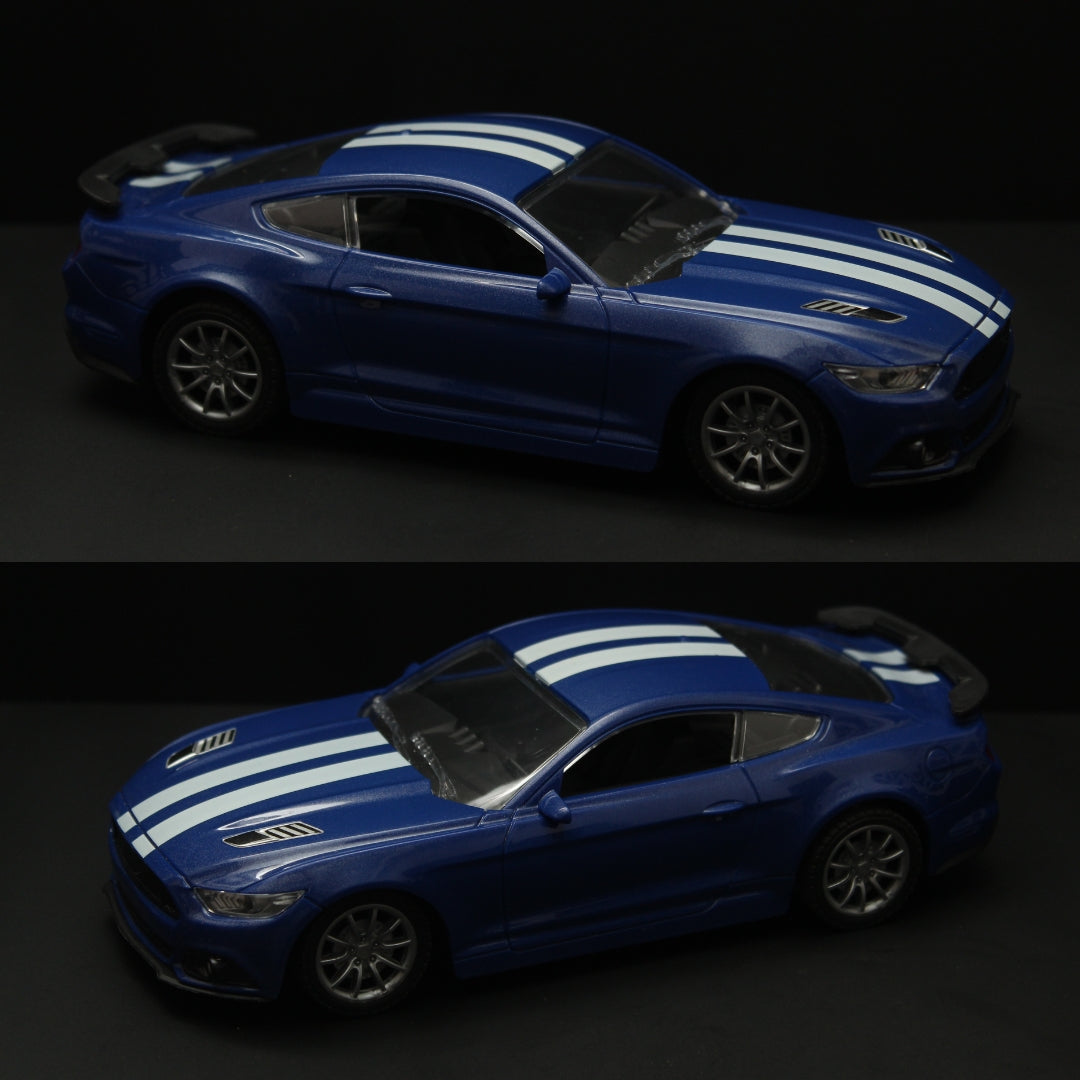 1:24 Mustang Remote control , Blue - Kunju Vandi