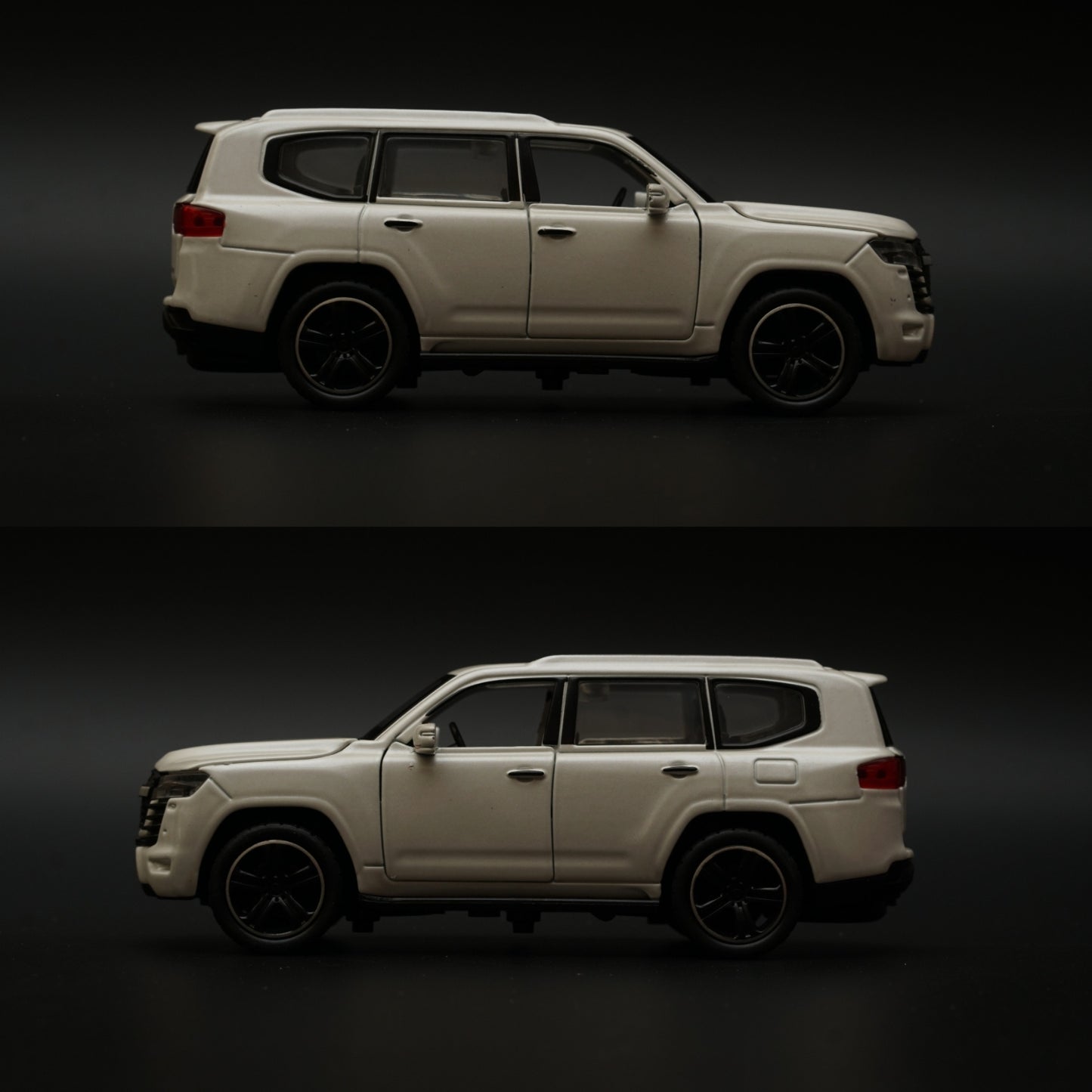 1:32 Land Cruiser Diecast White - Kunju Vandi