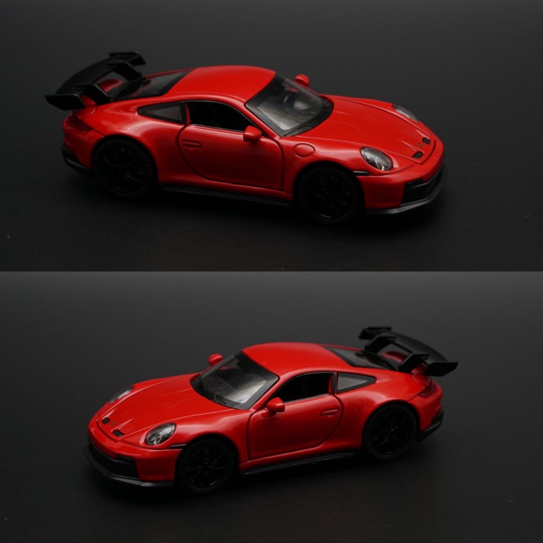 1:32 Porsche 911 GT3 Diecast Red - Kunju Vandi