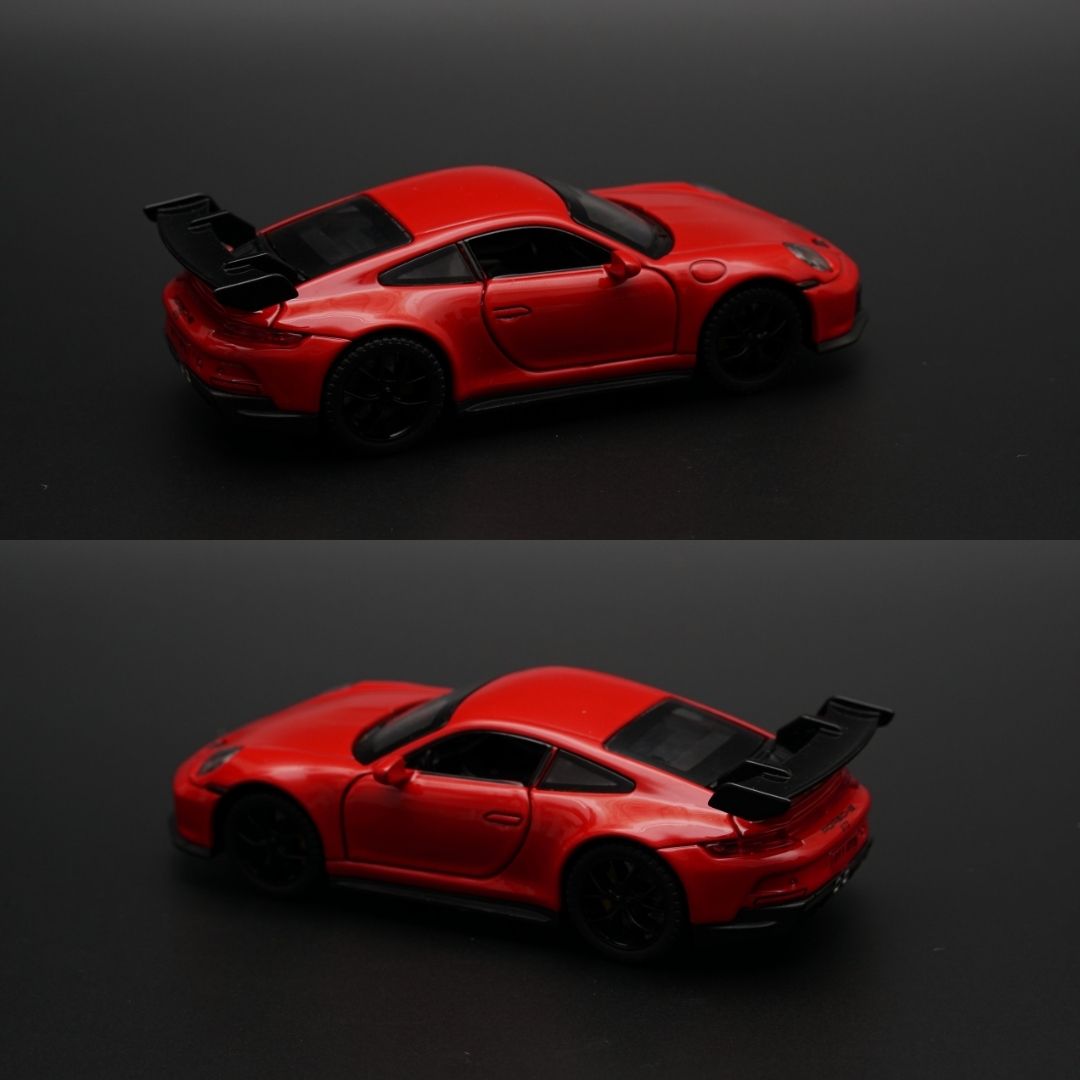 1:32 Porsche 911 GT3 Diecast Red - Kunju Vandi