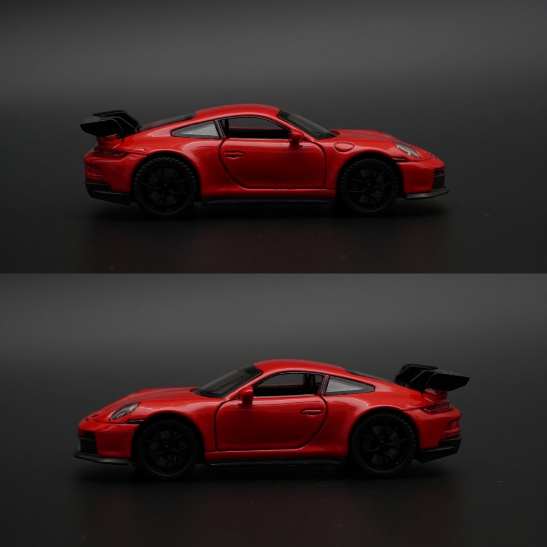 1:32 Porsche 911 GT3 Diecast Red - Kunju Vandi