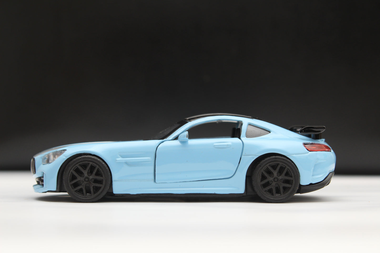 1:36 Amg GT Diecast Blue - Kunju Vandi