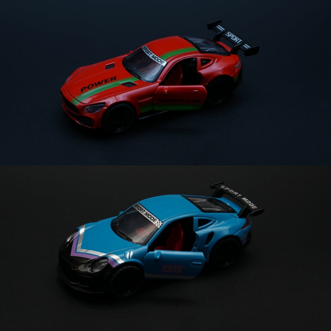 1:36 Amg Gt , Porsche Diecast Combo (2) - Kunju Vandi