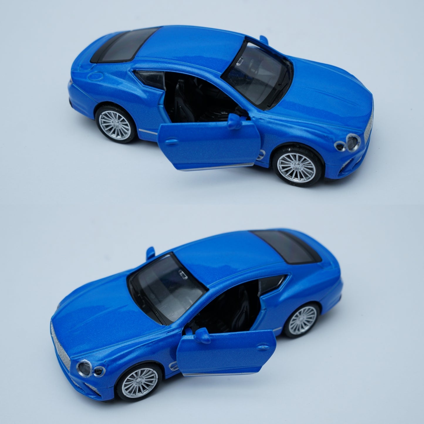 1:36 Bentley Diecast Blue - Kunju Vandi
