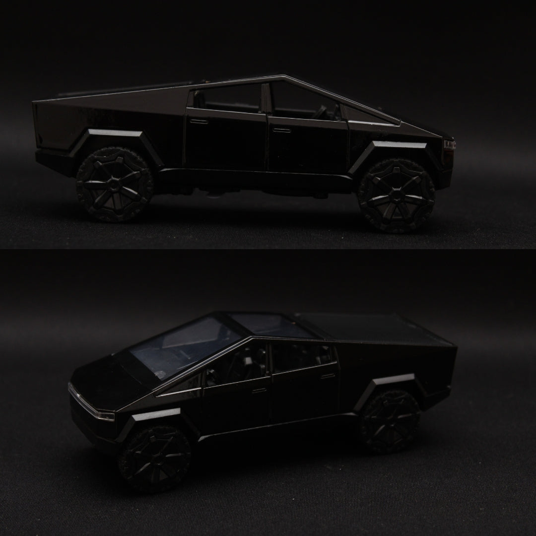 1:36 Cybertruck Black Diecast - Kunju Vandi