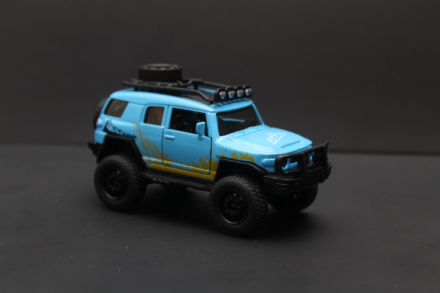 1:36 Fj Cruiser Diecast Blue - Kunju Vandi