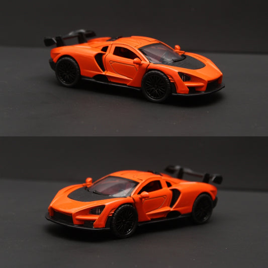 1:36 McLaren Sena Diecast Orange -  Kunju Vandi