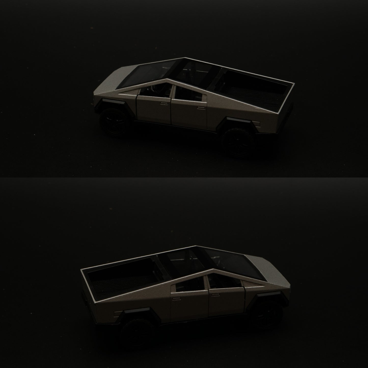 1:36 Tesla Cyber Truck Silver Diecast - Kunju Vandi