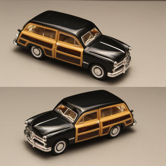 1:40 kinsmart Ford Woody Wagon Black -  Kunju Vandi