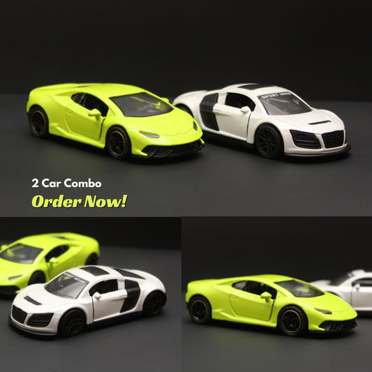 1:43 Audi , Lambo Diecast Combo -  Kunju Vandi