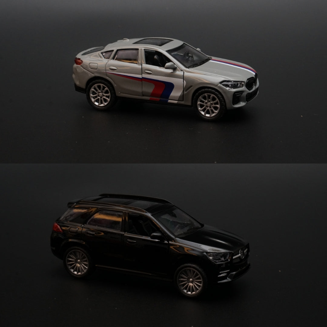 1;43 BMW , Benz Diecast Combo - Kunju Vandi