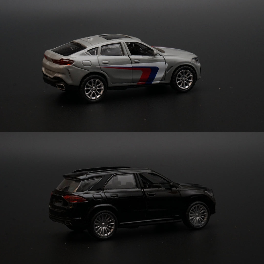 1;43 BMW , Benz Diecast Combo - Kunju Vandi