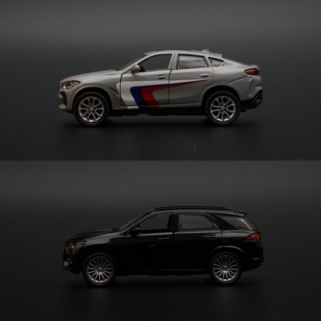 1;43 BMW , Benz Diecast Combo - Kunju Vandi