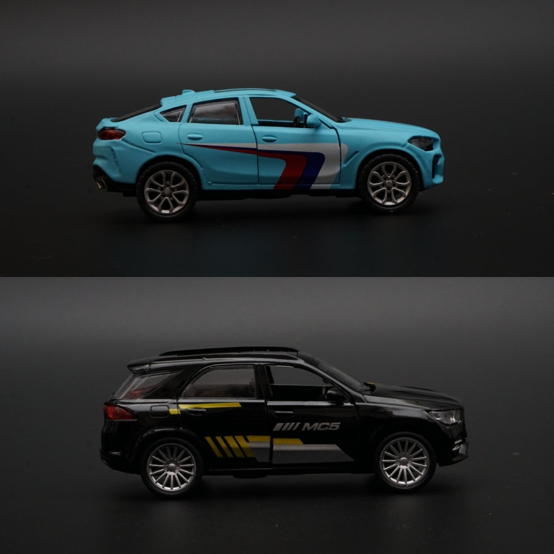 1:43 BMW , Benz Diecast Combo - Kunju Vandi