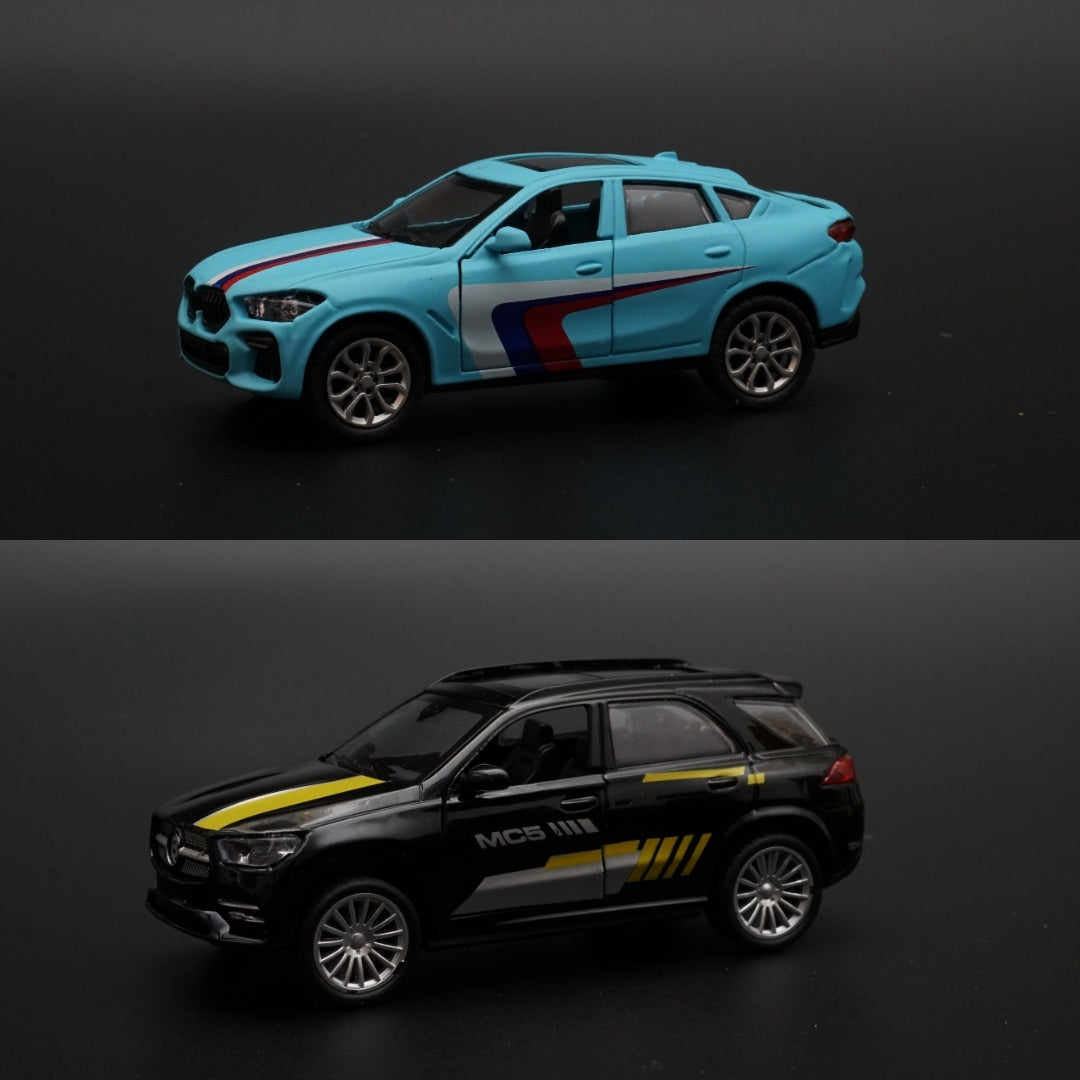 1:43 BMW , Benz Diecast Combo - Kunju Vandi