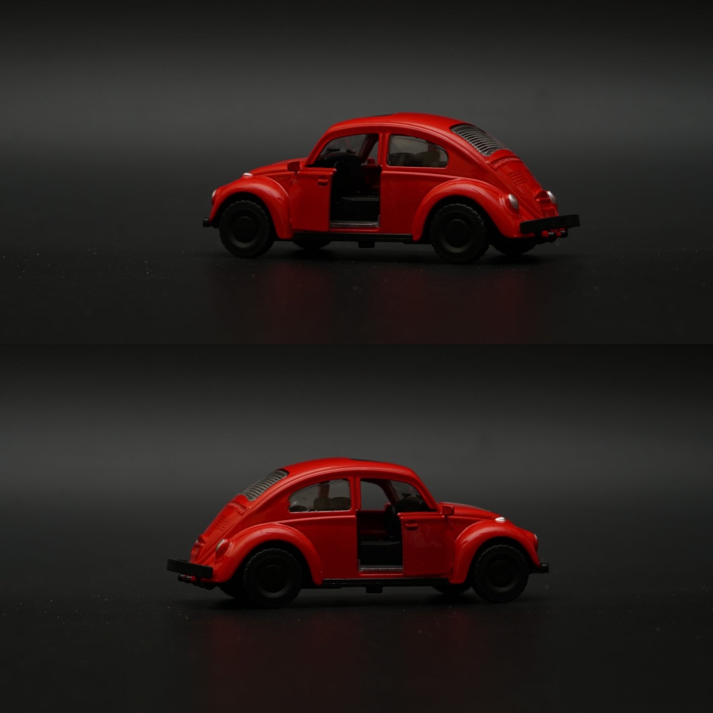 1:43 Beetle Metal Body Red Diecast (1) - Kunju Vandi