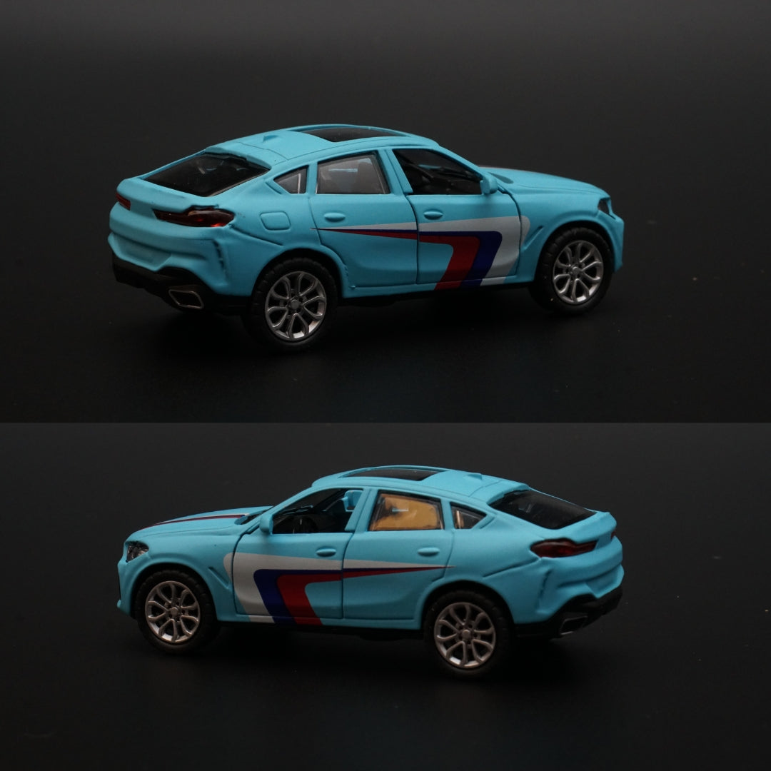 1:43 Bmw Diecast Blue strips - Kunju Vandi