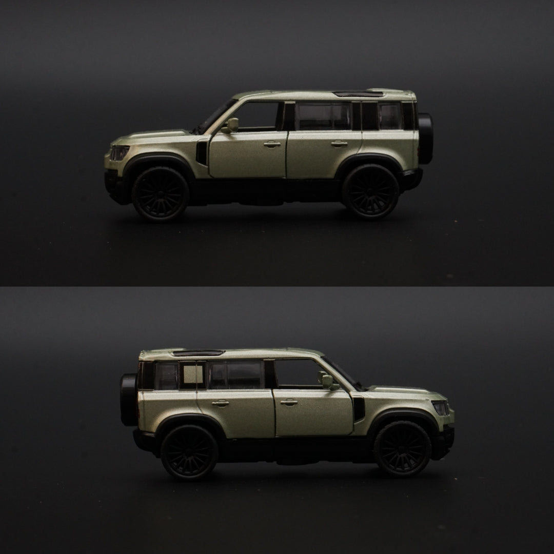1:43 Defender Green Metal Body - Kunju Vandi