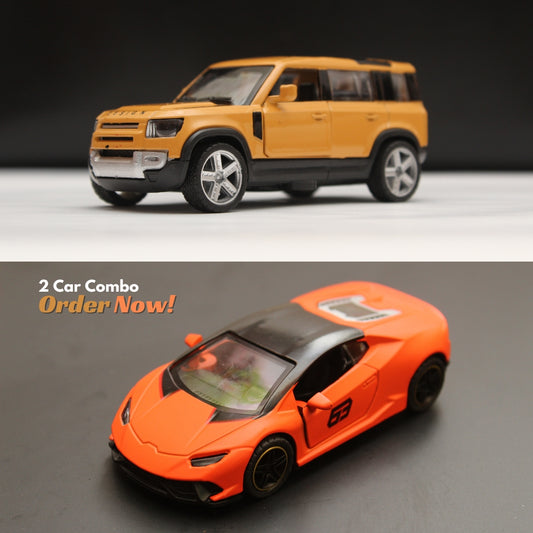 1:43 Defender , Lambo Diecast Combo -  Kunju Vandi