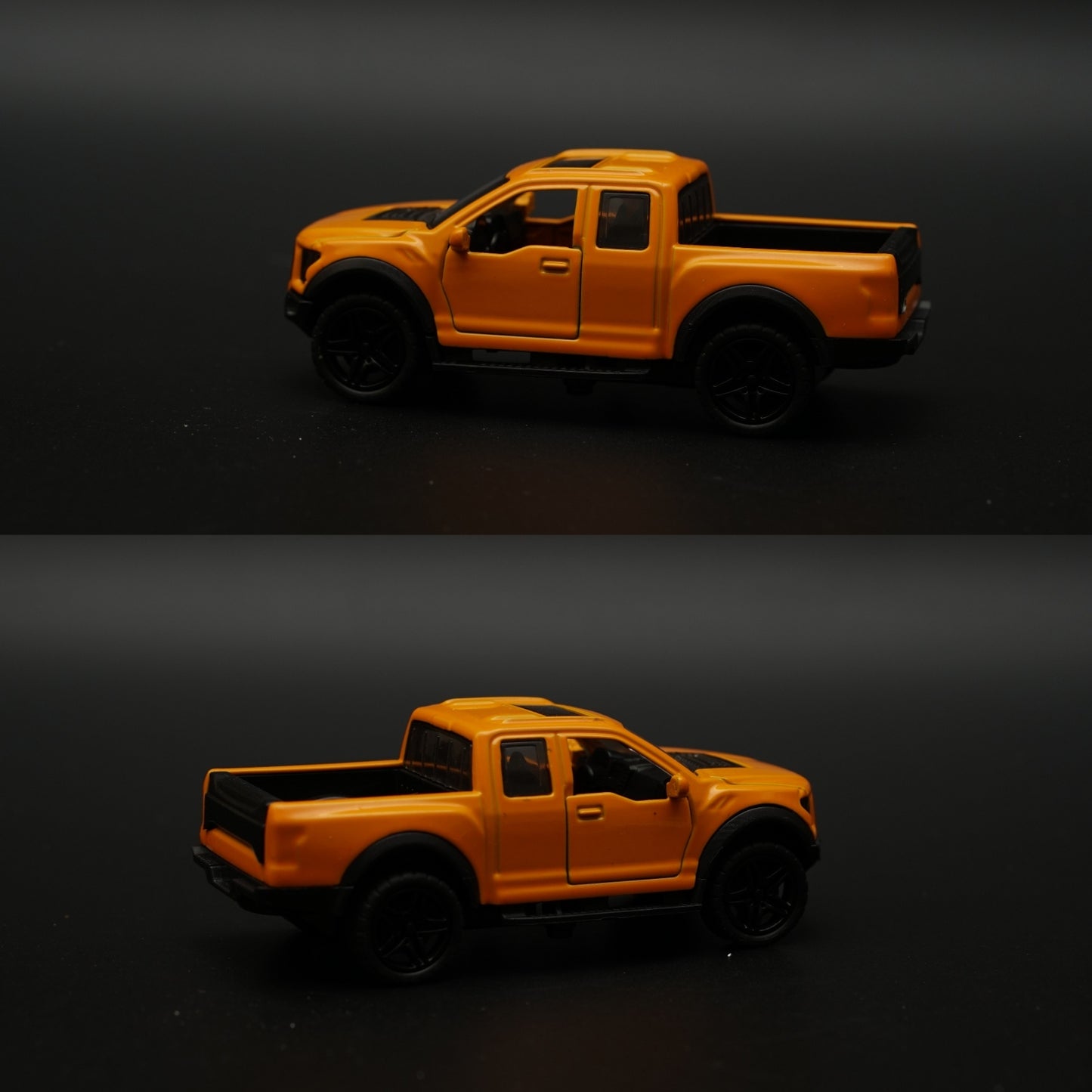 1:43 Ford Raptor Diecast (Yellow) - Kunju Vandi