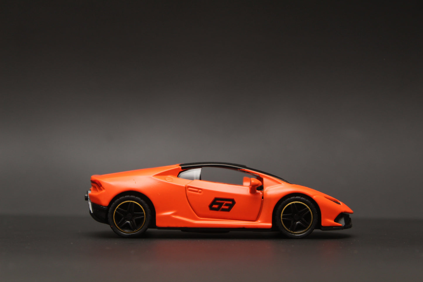 1:43 Lamborghini Metal Body Orange/B - Kunju Vandi