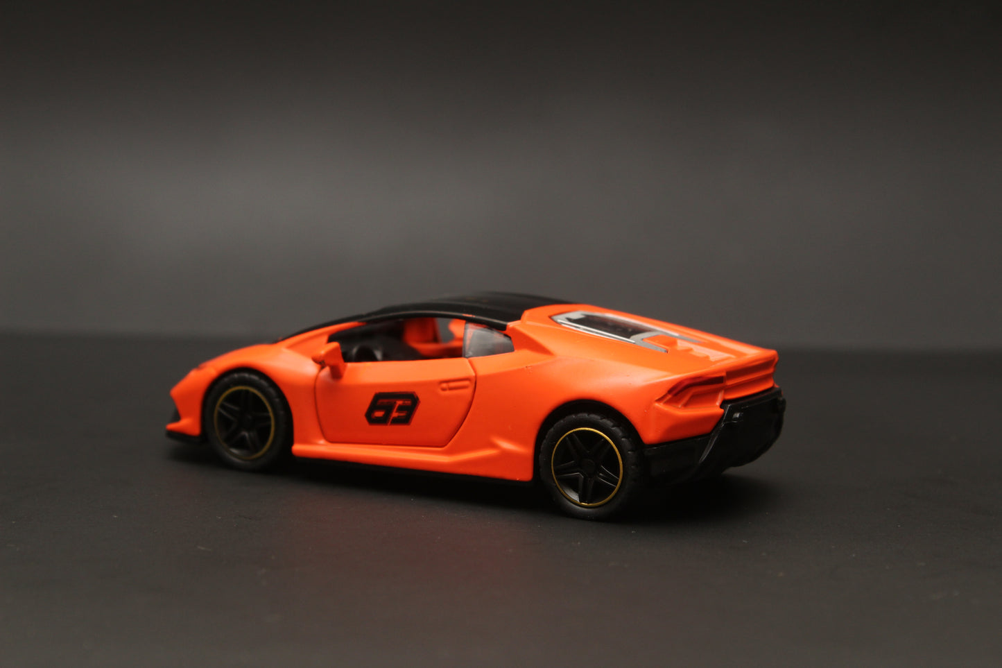 1:43 Lamborghini Metal Body Orange/B - Kunju Vandi
