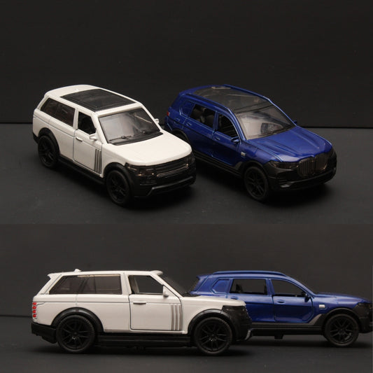 1:43 Range Rover , BMW Diecast Combo -  Kunju Vandi