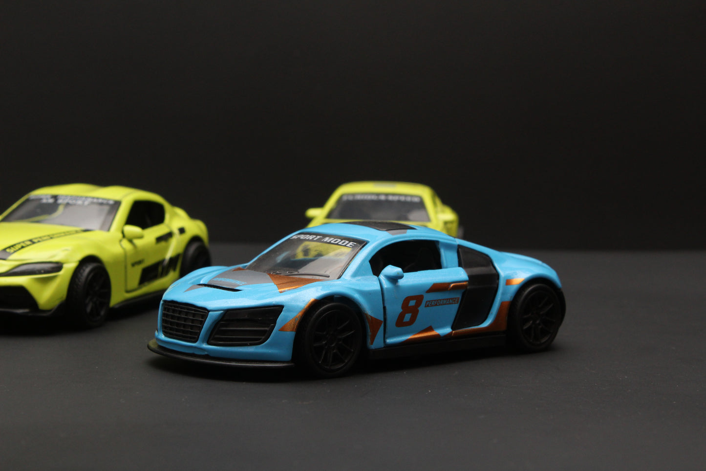 1:43 Supra , Audi , Bentley Diecast Combo - Kunju Vandi