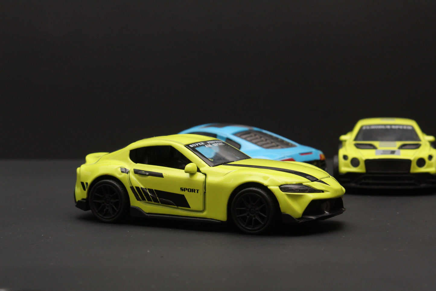 1:43 Supra , Audi , Bentley Diecast Combo - Kunju Vandi