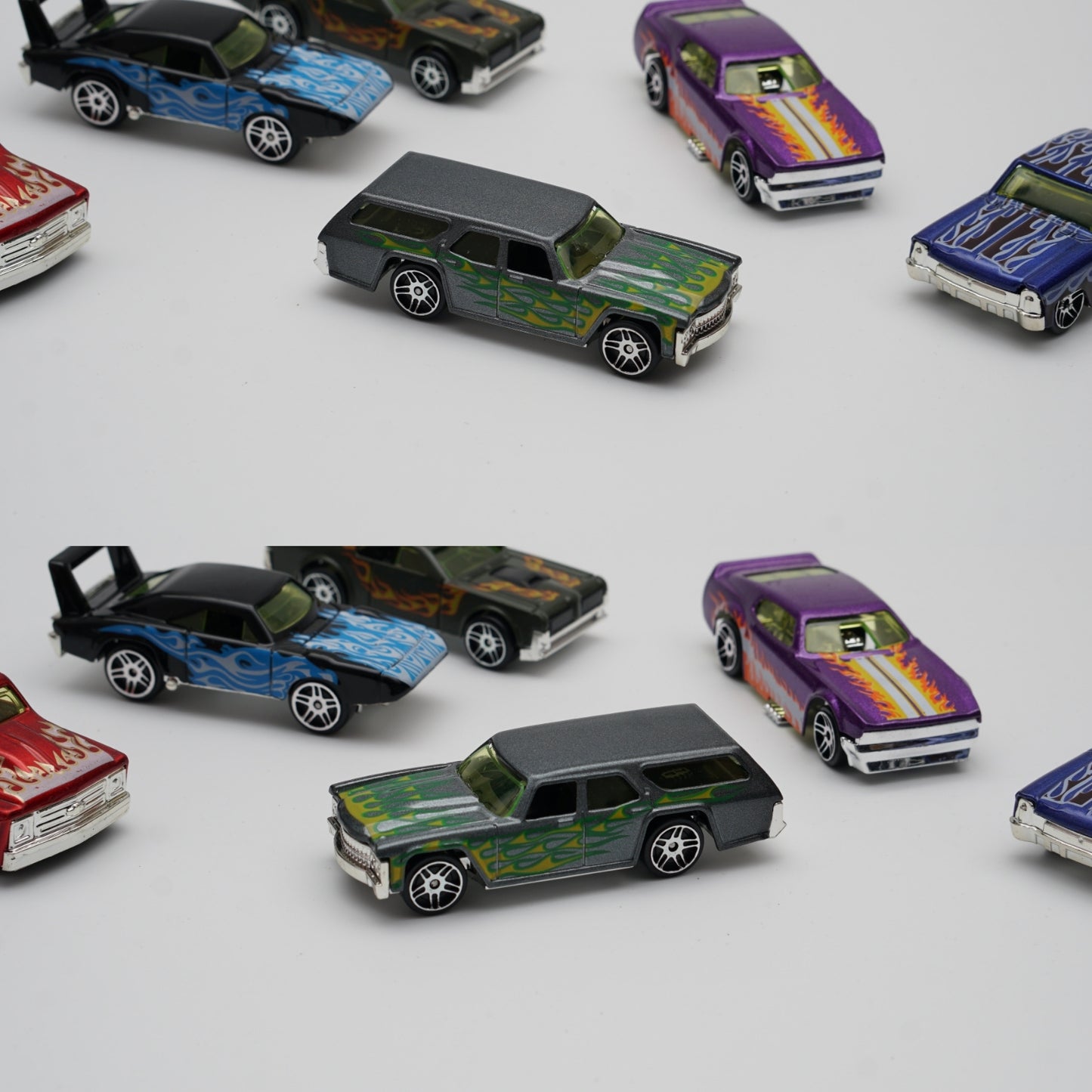 1:64 6Pcs Cars Diecast Combo - Kunju Vandi