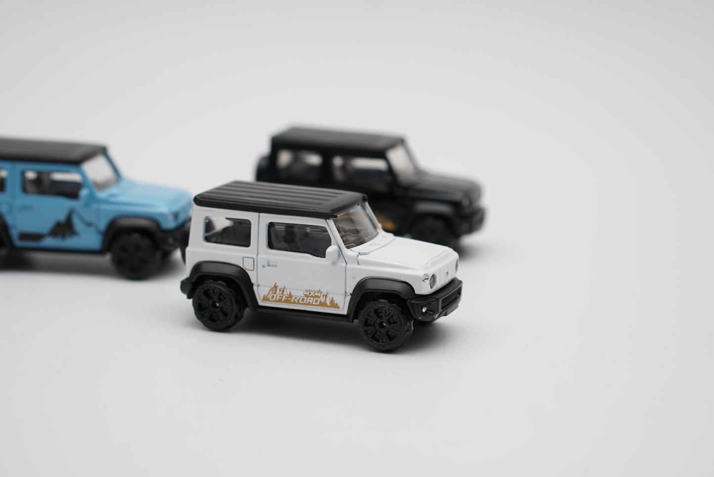 1:64 Jimny Combo (Black,White,Blue) - Kunju Vandi