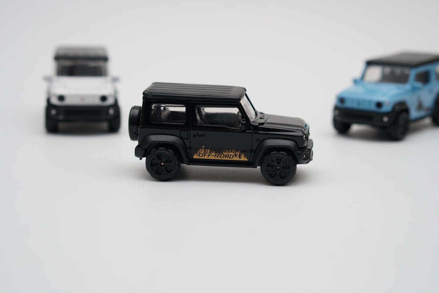 1:64 Jimny Combo (Black,White,Blue) - Kunju Vandi