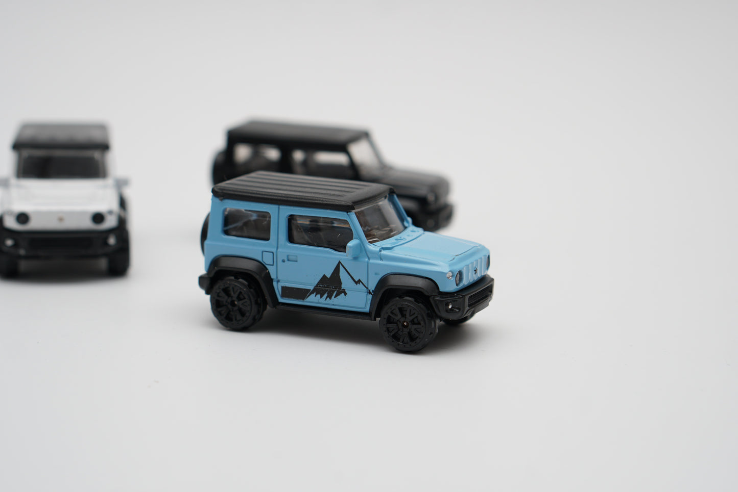 1:64 Jimny Combo (Black,White,Blue) - Kunju Vandi