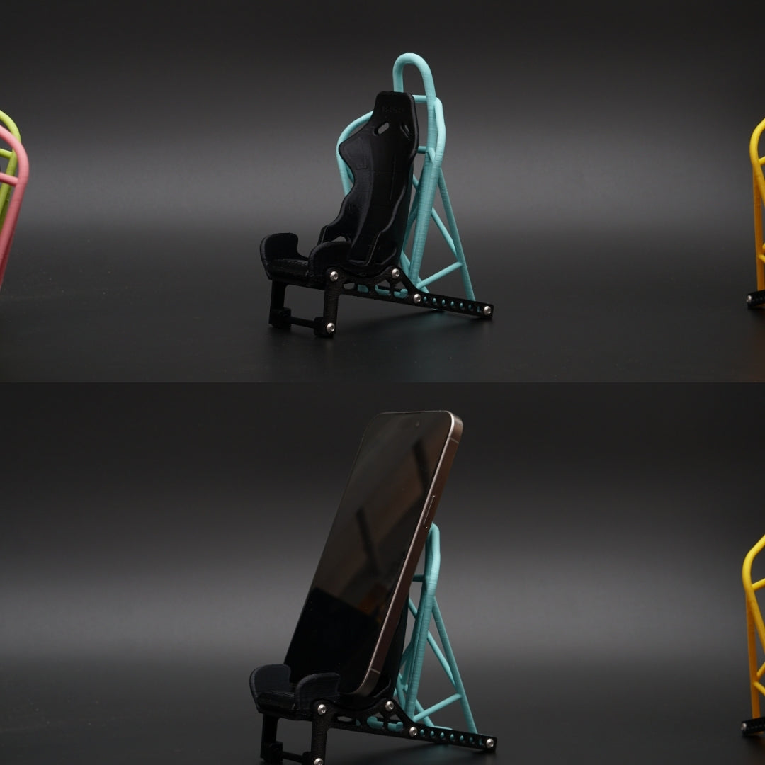 Phone Holder for Car Enthusiasts, With Vertical Charging Support - Kunju Vandi