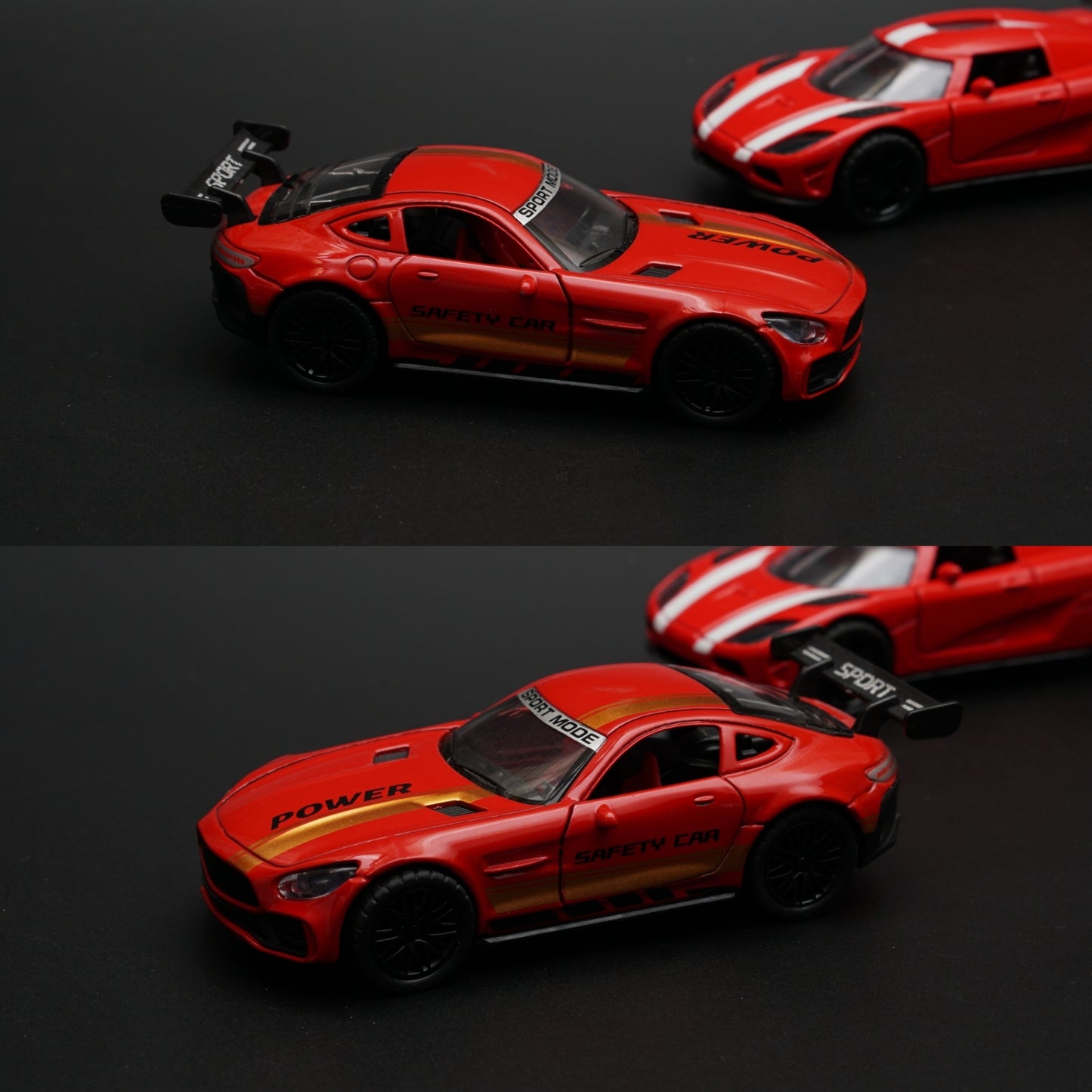 1:36 Koenigsegg Agera , AMG GT Diecast Combo - Kunju Vandi