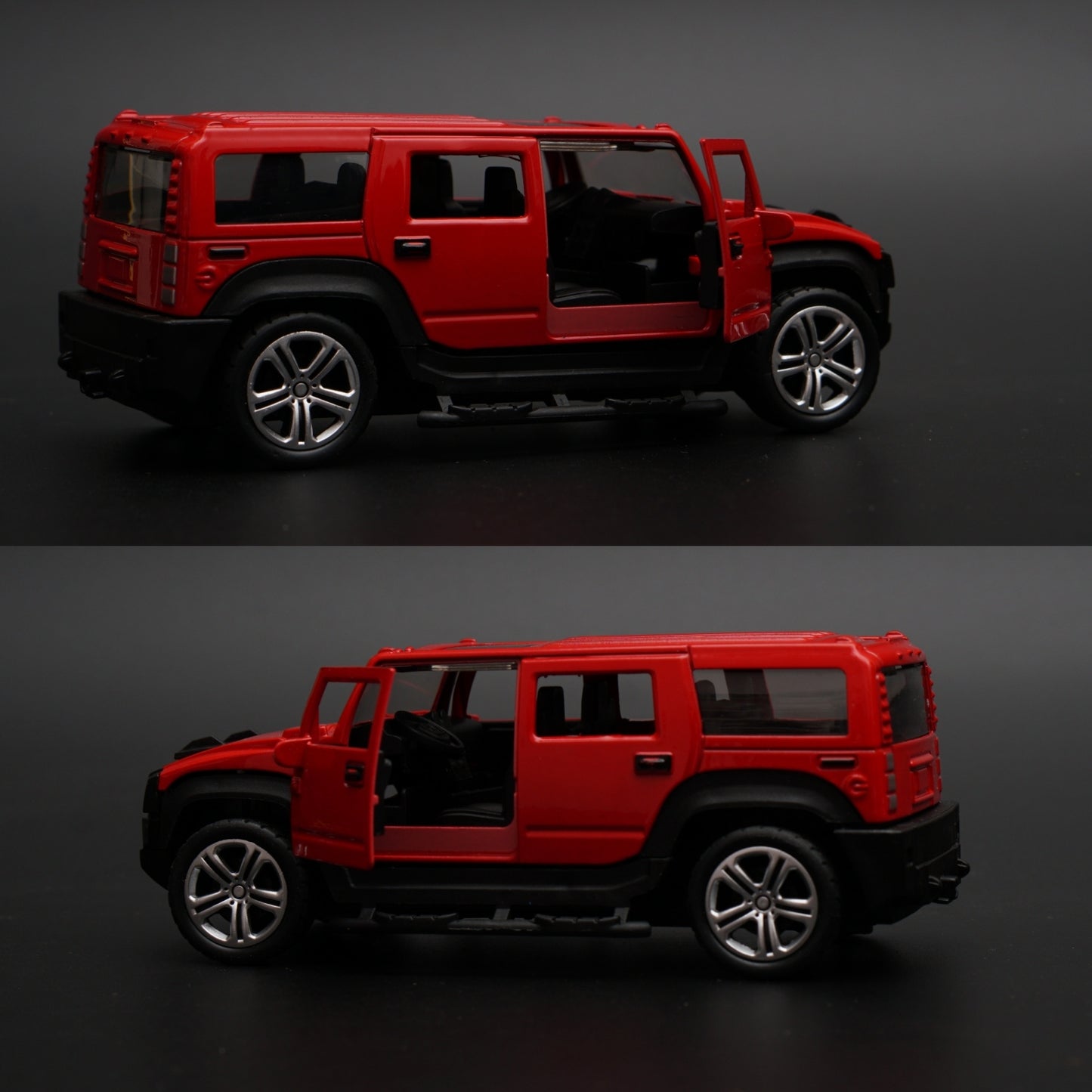 1:32 Hummer Diecast Red - Kunju Vandi