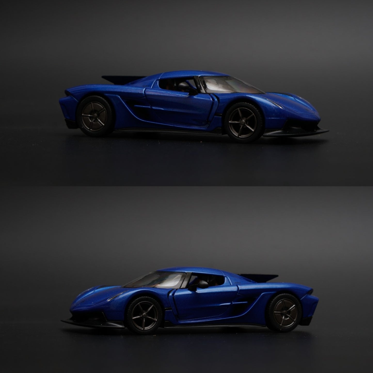 1:36 kinsmart Koenigsegg Jesko Absolut (Blue) - Kunju Vandi