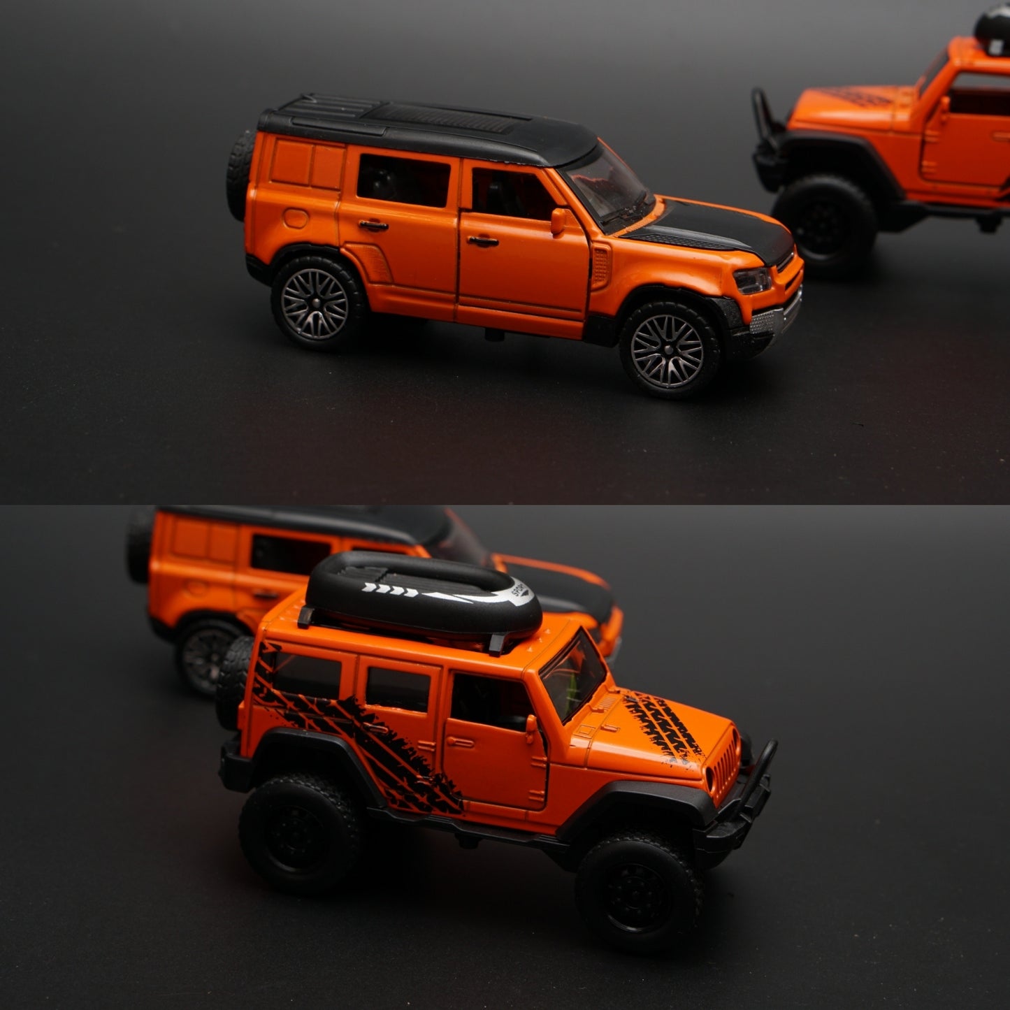 1:36 Jeep , Defender Diecast Combo - Kunju Vandi