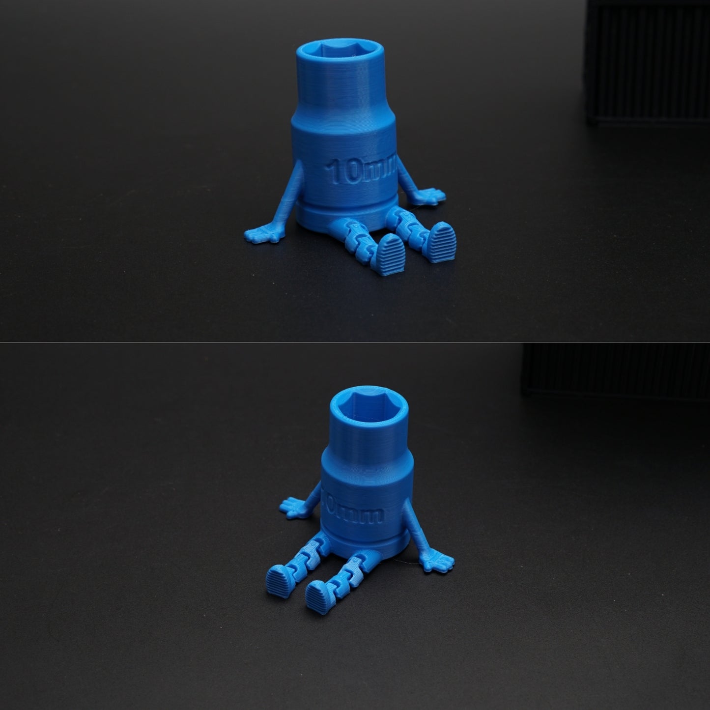 Articulated Socket For Any Space (Blue) - Kunju Vandi