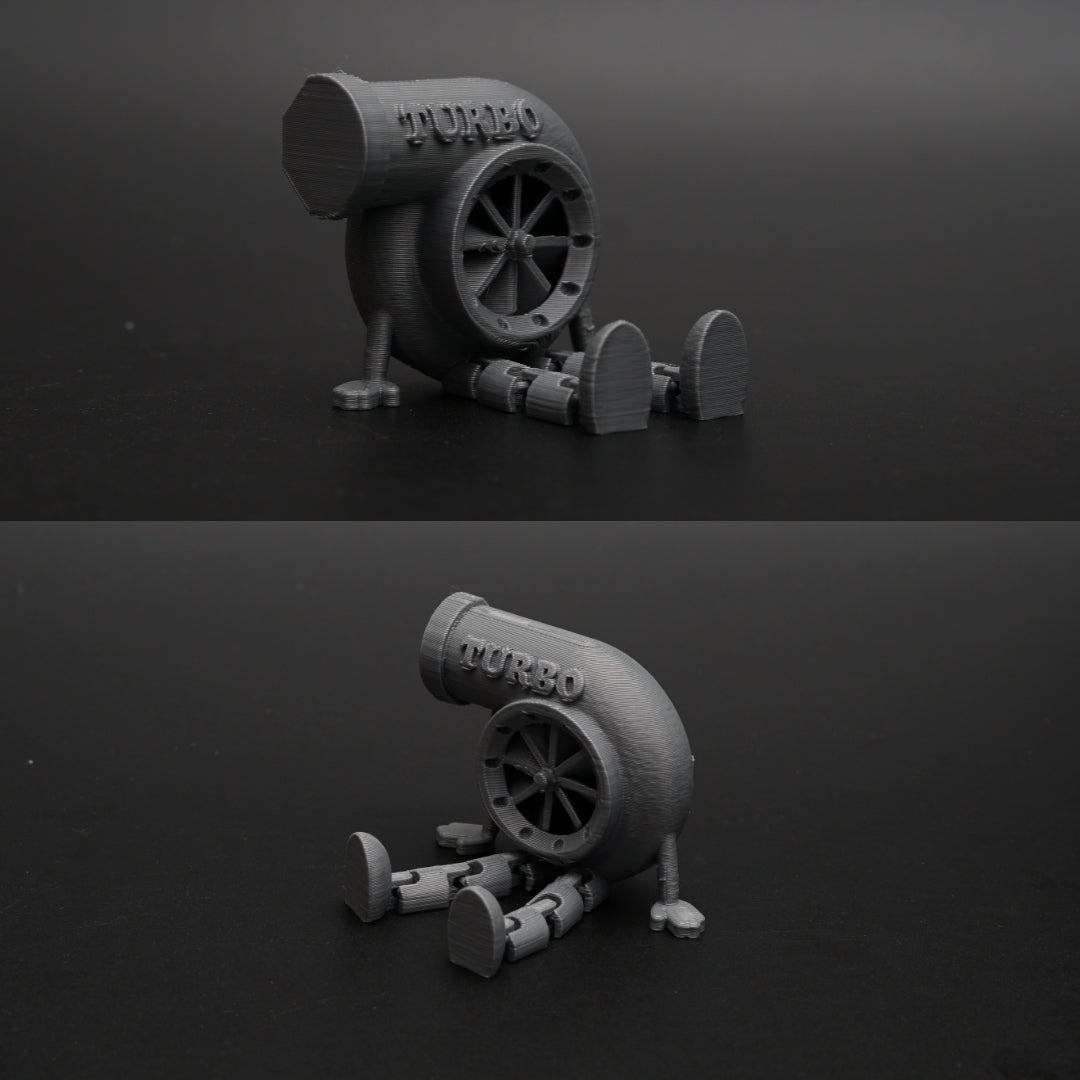 Articulated Turbo For Any Space (Grey) - Kunju Vandi