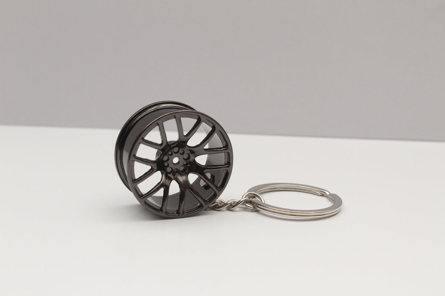 Car parts Keychain (Metal) De-Chrome Wheel - Kunju Vandi